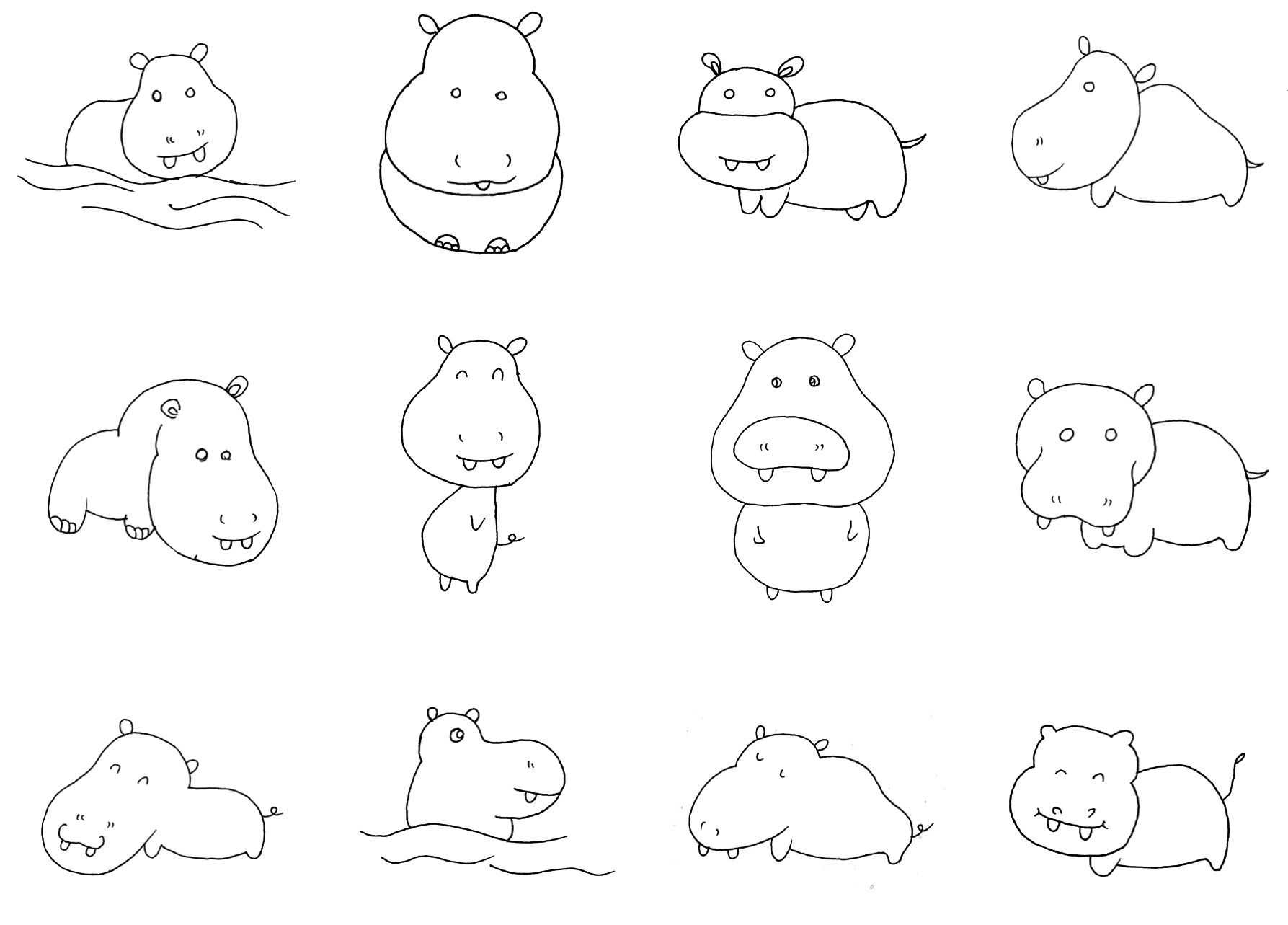 送给父亲的礼物简笔画大全,简笔画入门画画素材100个