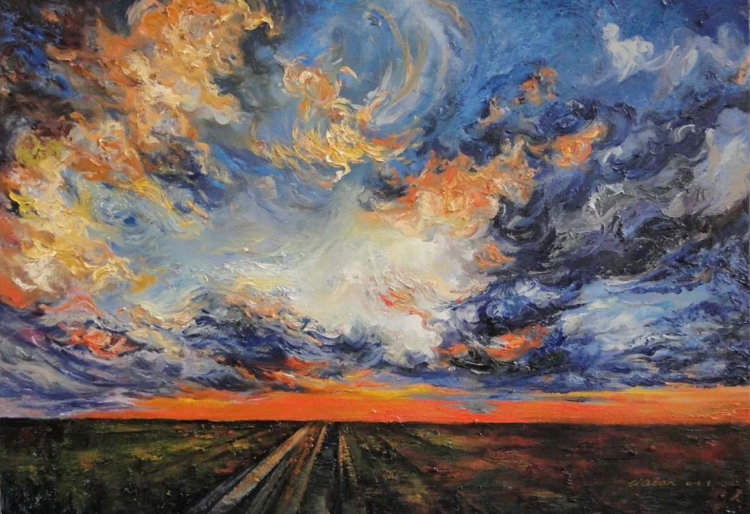 李谦谦|风景作品临摹之色调解析和色调铺设