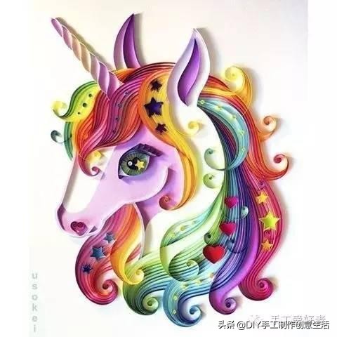 建党100周年衍纸亲子手工作品,幼儿衍纸手工作品介绍