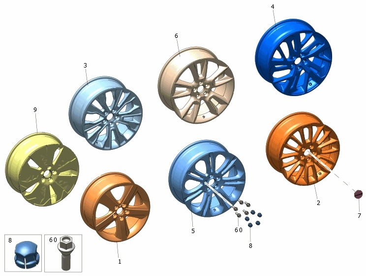 领克01轮毂盖松动是什么原因,领克01轮胎开裂