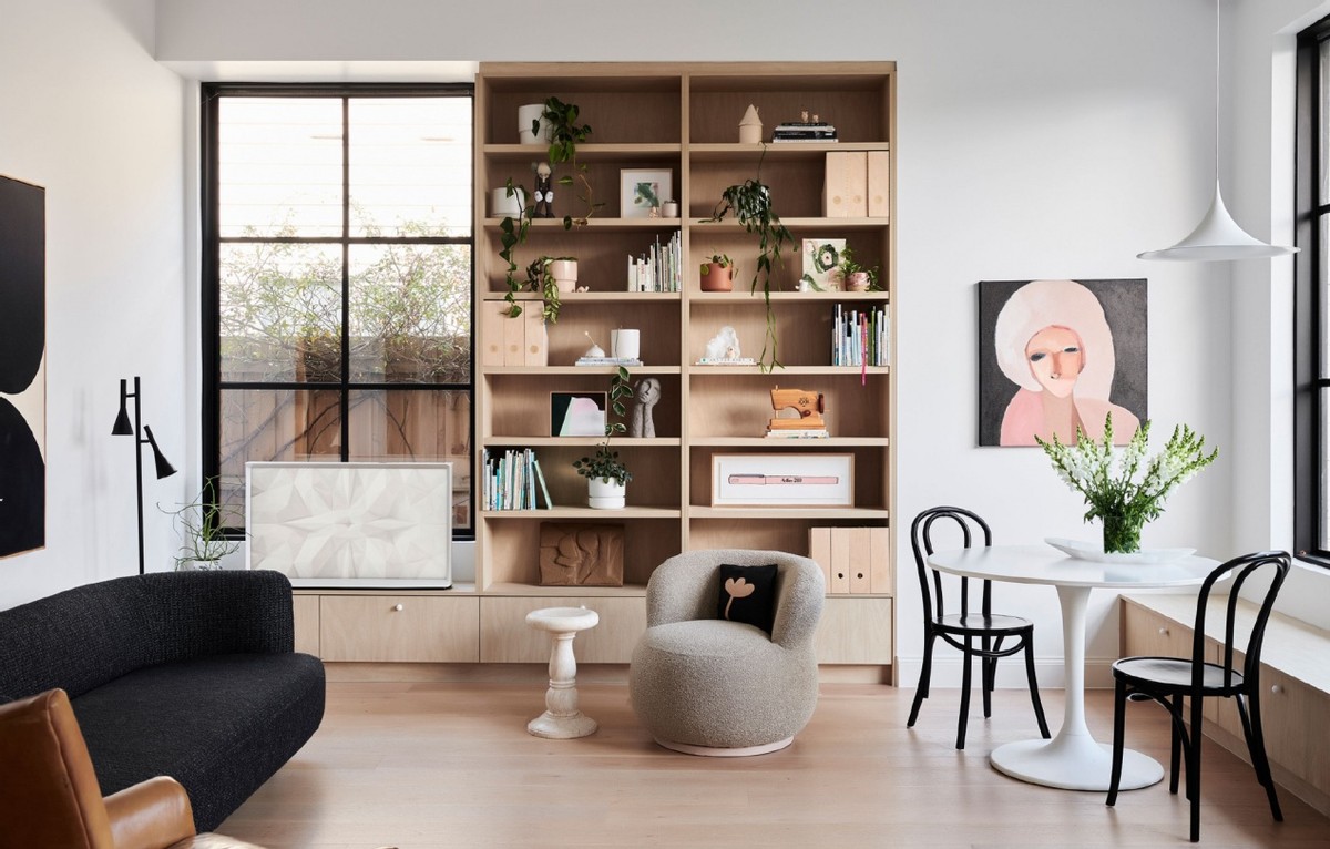 一家六口的温暖,温馨原木风的家