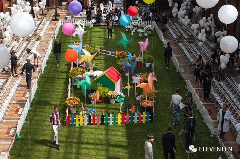 thombrowne2018男装,ThomBrowne2018春夏男装闭场造型