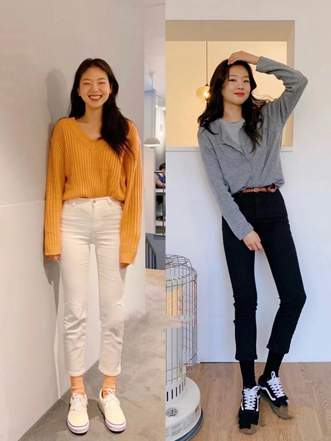 韩国冰丝针织衫,韩国翻领针织衫