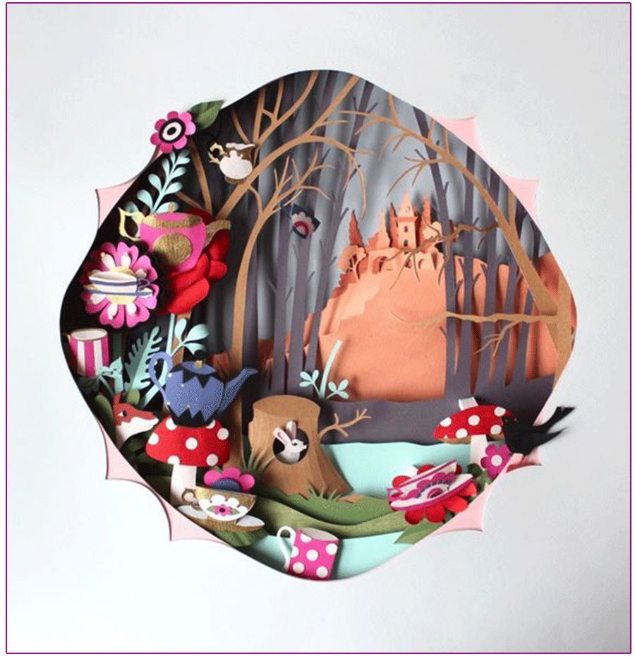 儿童画花丛画法高级感,儿童画创意画花蝴蝶