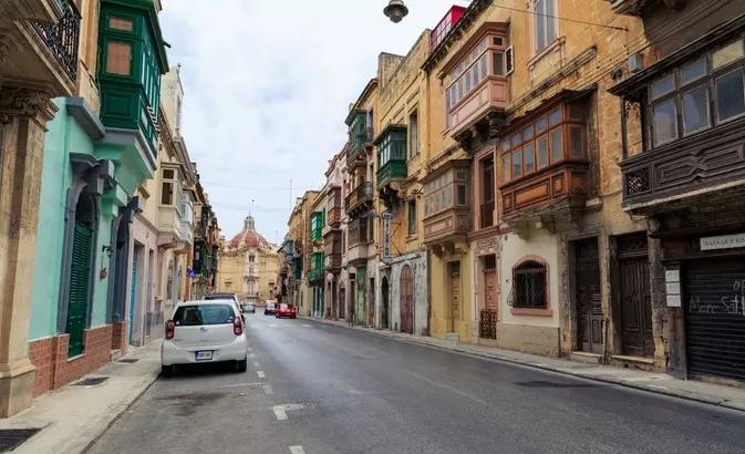马耳他地中海迷人蓝色海水,地中海明珠马耳他视频