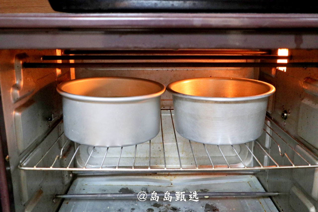 不回缩零失败的戚风蛋糕,零失败戚风蛋糕6寸烤箱