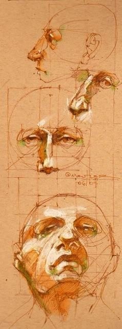 透视表现空间的基本方法,透视解剖学原理书籍