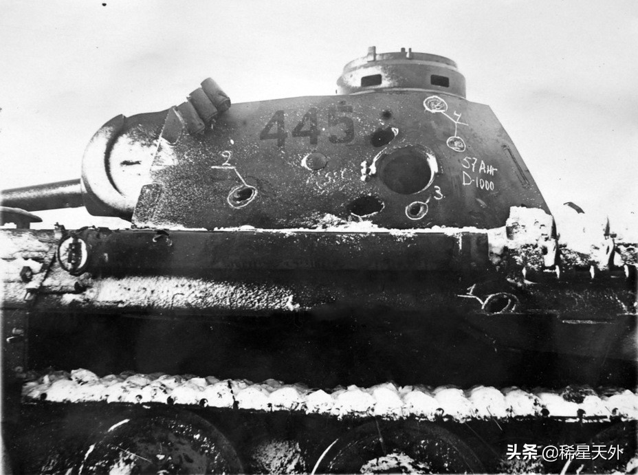 不吹不黑德国精工制造,苏联黑豹坦克