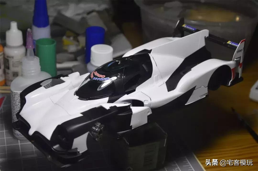 田宫模型本田s2000拼装全过程,模型田宫