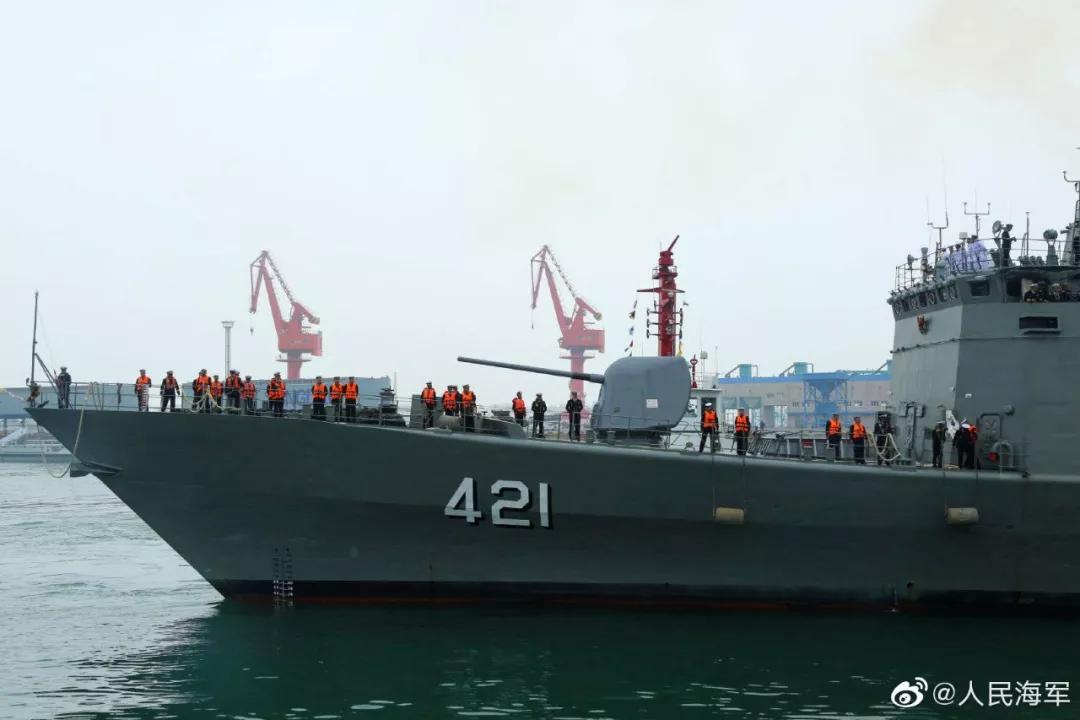 各国舰艇齐聚青岛，阅舰式上各展雄风！