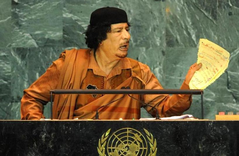 卡扎菲，“非洲之王”有多狂？