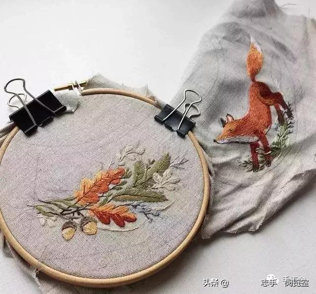 领口刺绣小花朵,刺绣花朵500种图片大全