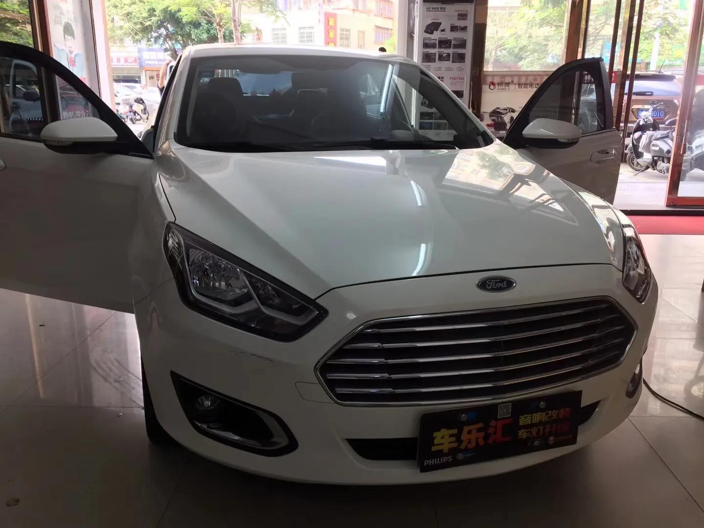 简单改装超出预期，福特福睿斯音响升级黄金声两分频喇叭