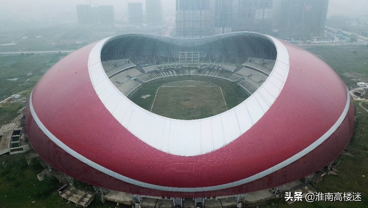 淮南奥体中心板块,淮南奥体中心建筑面积