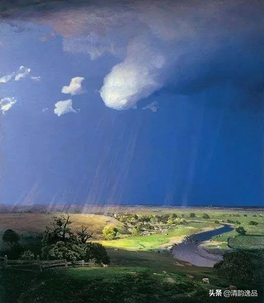 俄罗斯画家经典油画风景作品欣赏,俄罗斯艺术家尤金油画