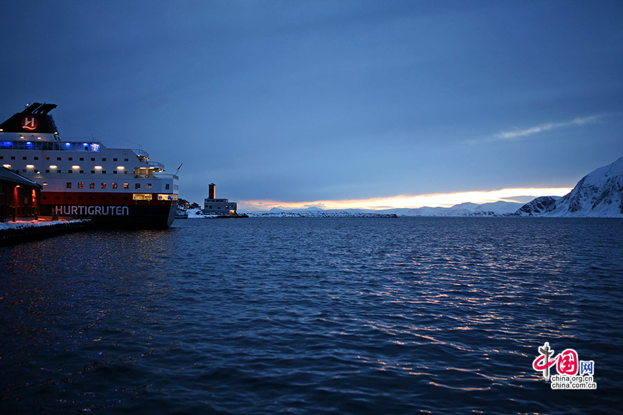 挪威极夜中的北极光,挪威的北极光