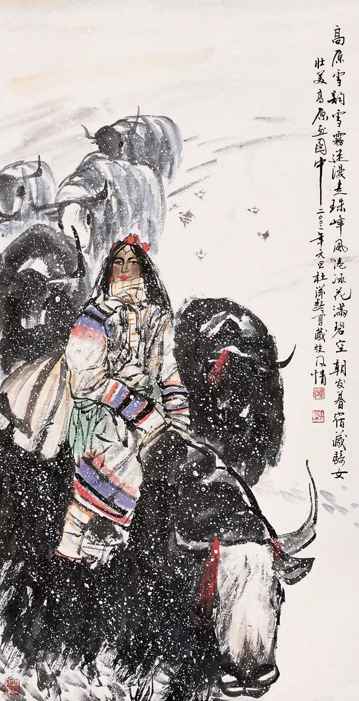 他从一个普通的美术编辑，到成就斐然的专业画家