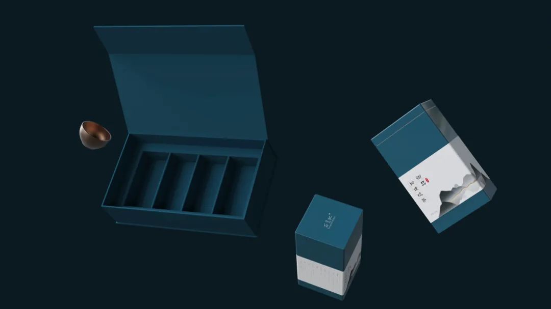 方正茶叶包装设计,新潮茶叶包装设计