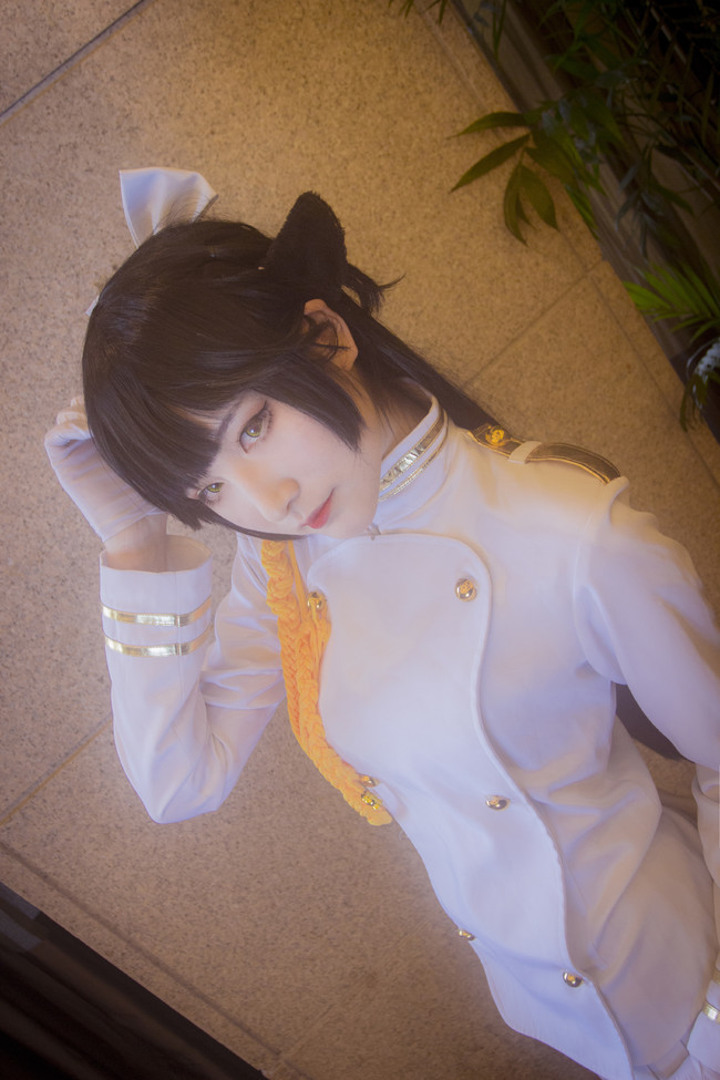 碧蓝航线高雄獒新春图集,碧蓝航线吾妻婚纱cos