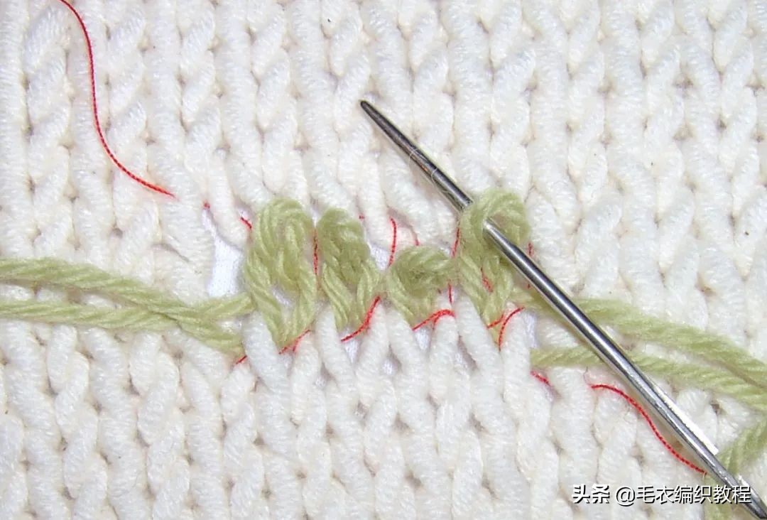 毛线走纱怎样修补,毛线脱落怎么补