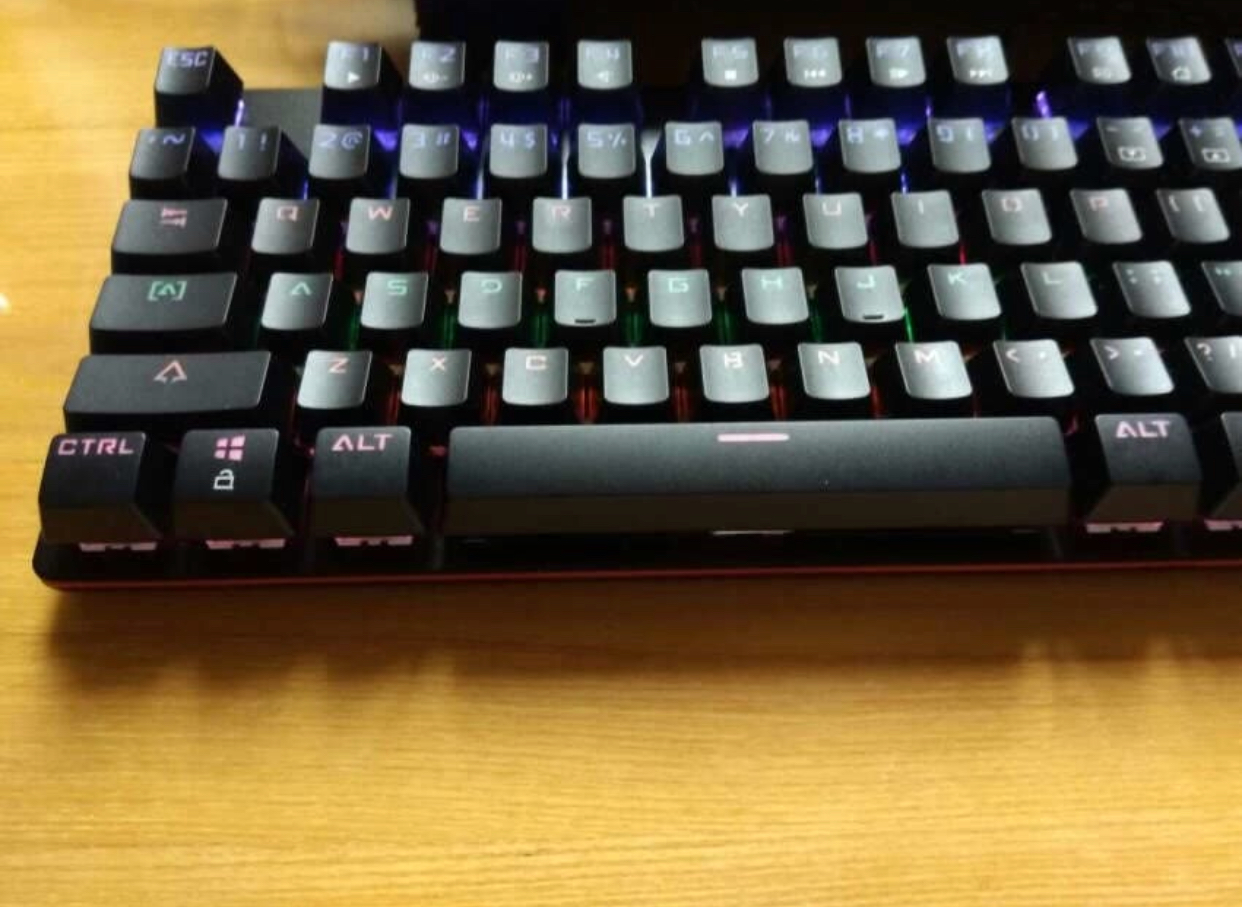 黑爵机械战警键盘电镀圆键测评,黑爵机械战警游戏键盘