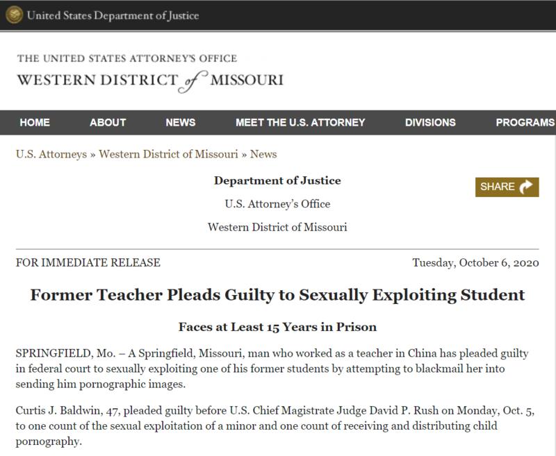 英孚外教性剥削中国女生案背后：失控的网络儿童色情“流行病”