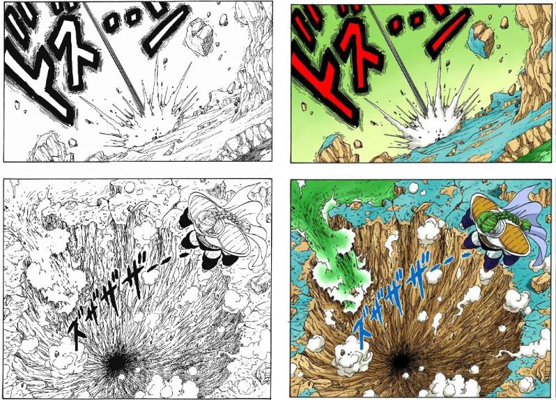 黑白漫画和彩色漫画哪个更难画,彩色版漫画欣赏