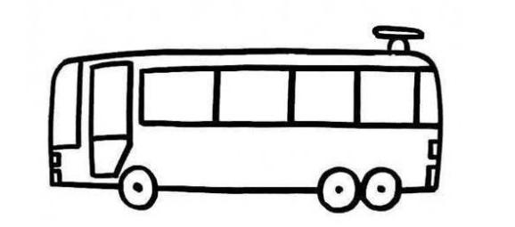 7-10岁汽车简笔画,小朋友画汽车简笔画大全