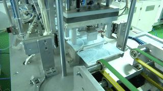 口罩生产线1000条,商用一次性口罩生产线视频