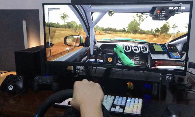 罗技g923力反馈方向盘 (开箱体验罗技g923赛车方向盘)