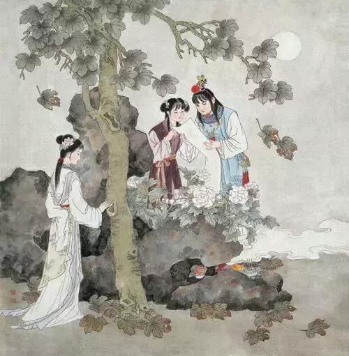 悠悠三百年，红楼夺目红，古今名家精绘《红楼梦》