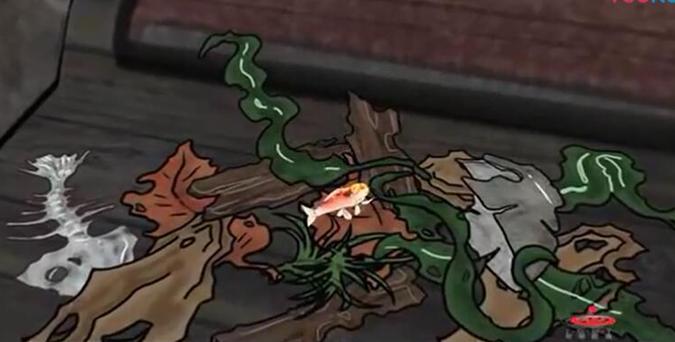 桃花源记国画图片图文,桃花源记水墨画欣赏