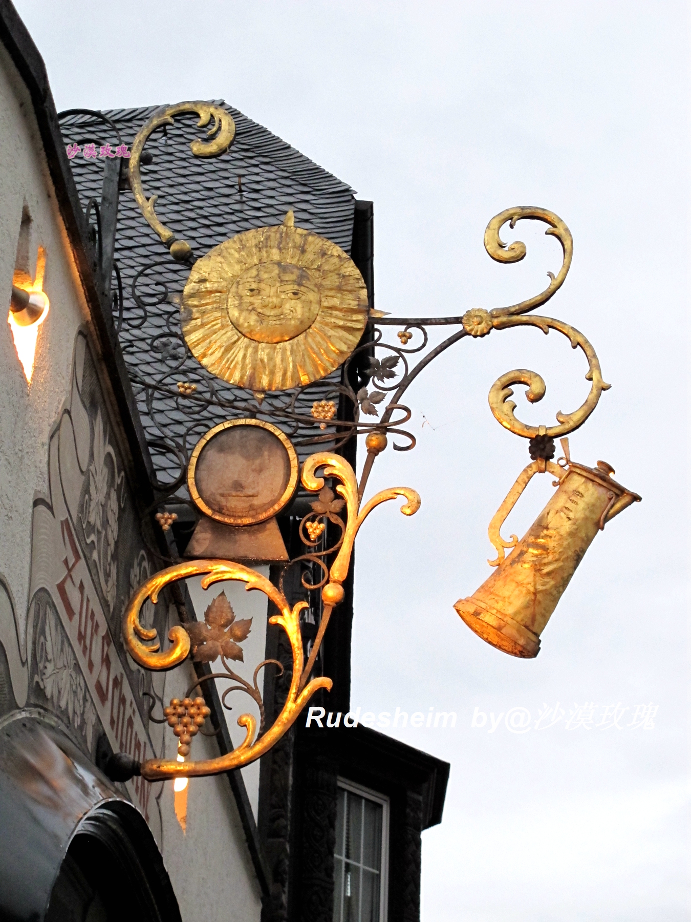 莱茵河葡萄酒小镇,莱茵河畔的葡萄小镇