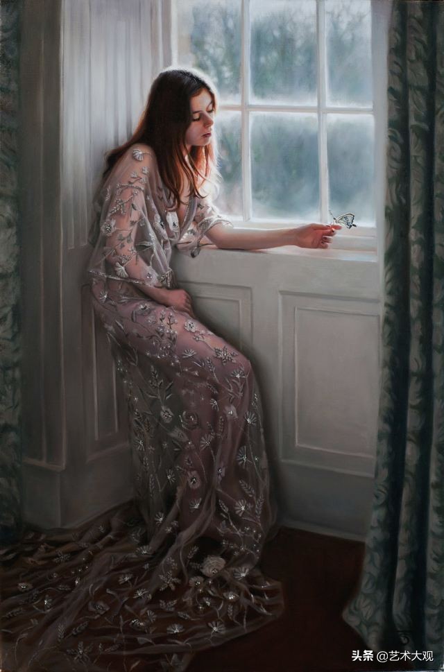 蒂娜斯普拉特油画欣赏,英国女画家蒂娜斯普拉特