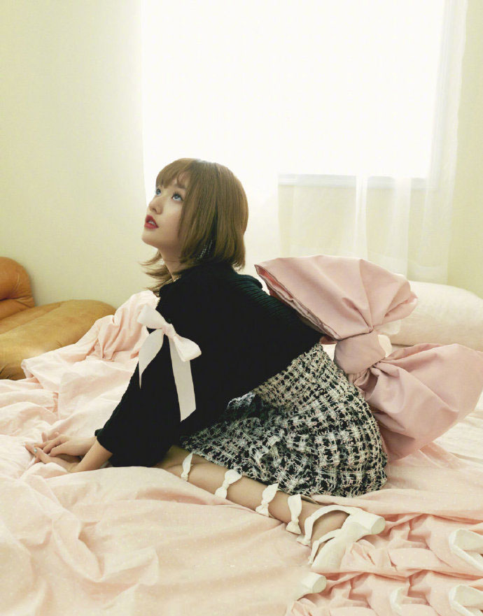 林允最新造型,林允最近造型