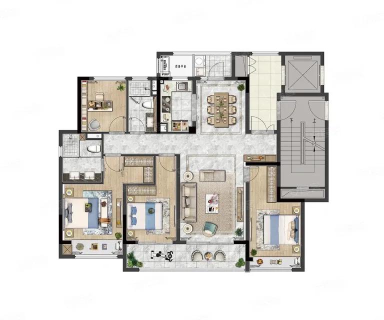东亭新城天一府和绿城诚园哪个好,东亭绿城诚园110户型