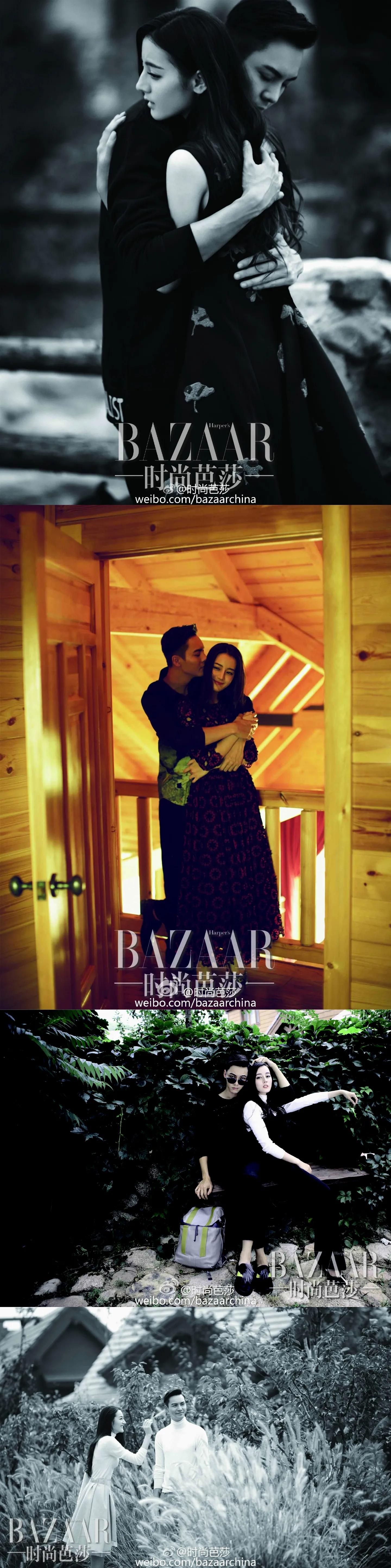 时尚芭莎拉郎届翘楚,不仅有BG双人,还有双男主氛围大片(一)