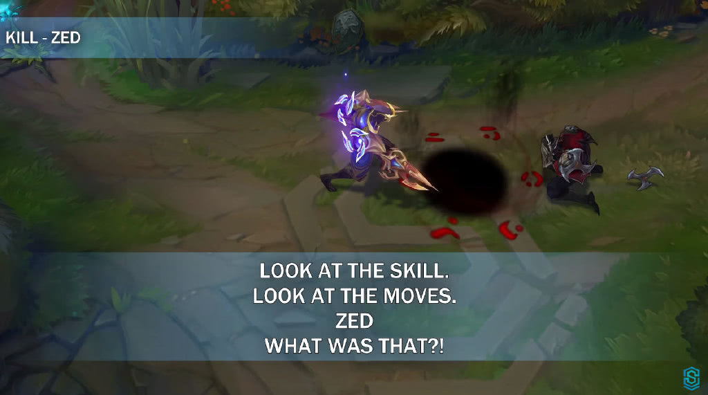 faker和岳伦再次solo劫起风了,faker劫vs岳伦二战完整版