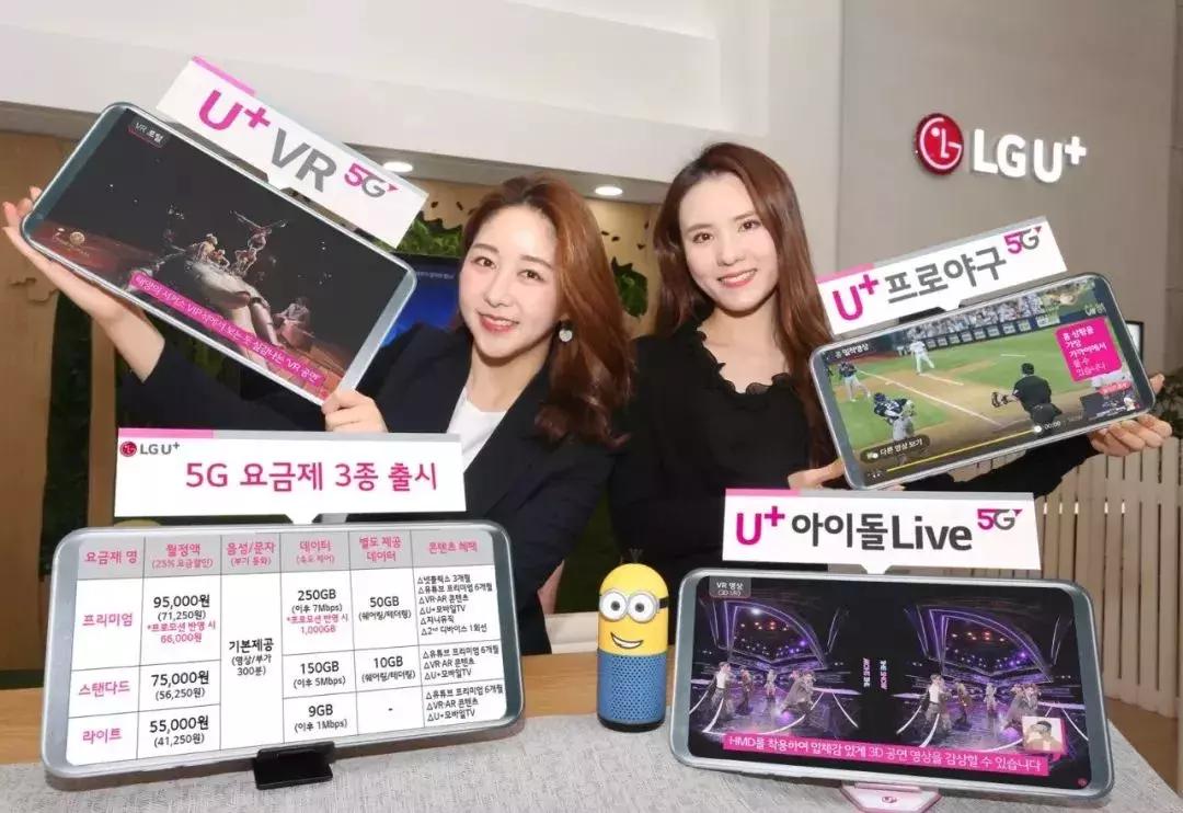 244元9GB，韩国5G流量贵不贵？全球5G资费大对比