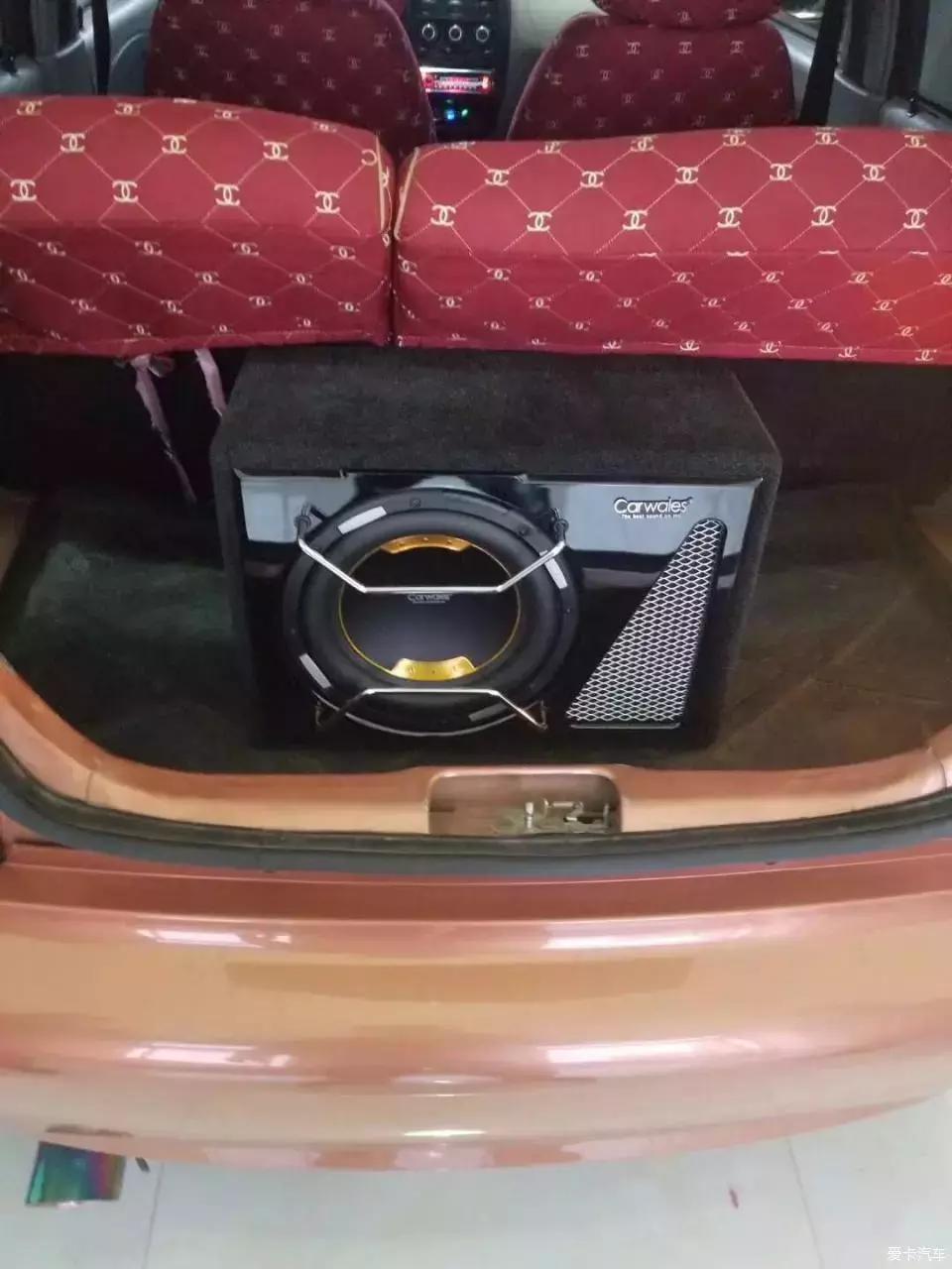 讷河汽车音响改装,奇瑞qq音响效果