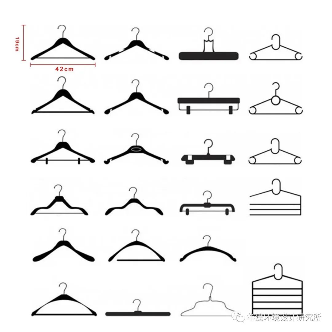 衣柜带书桌设计尺寸,衣柜内部尺寸布局图