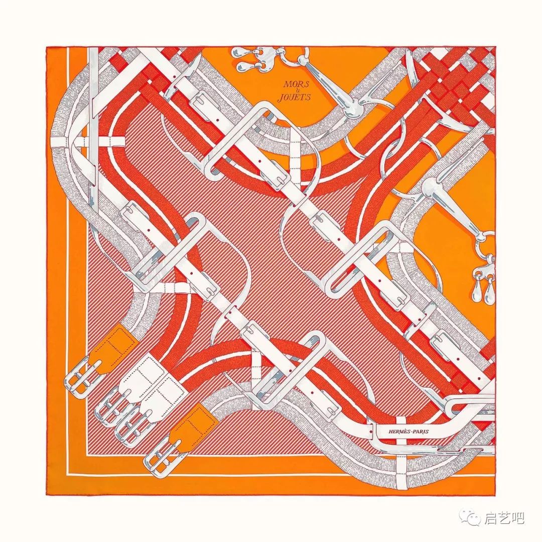 踏青归来,爱马仕中式马鞍丝巾