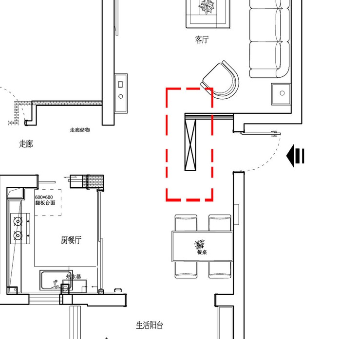 没玄关的房子怎么做鞋柜,买的房子没餐厅如何设计