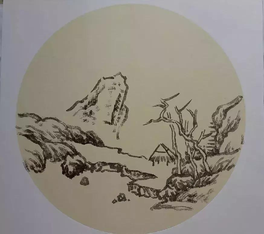 山水画入门怎么画,山水画怎么画水彩