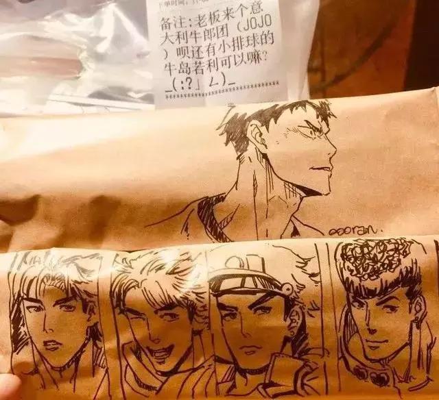 外卖小哥颜值高走红,全网最牛外卖小哥画画