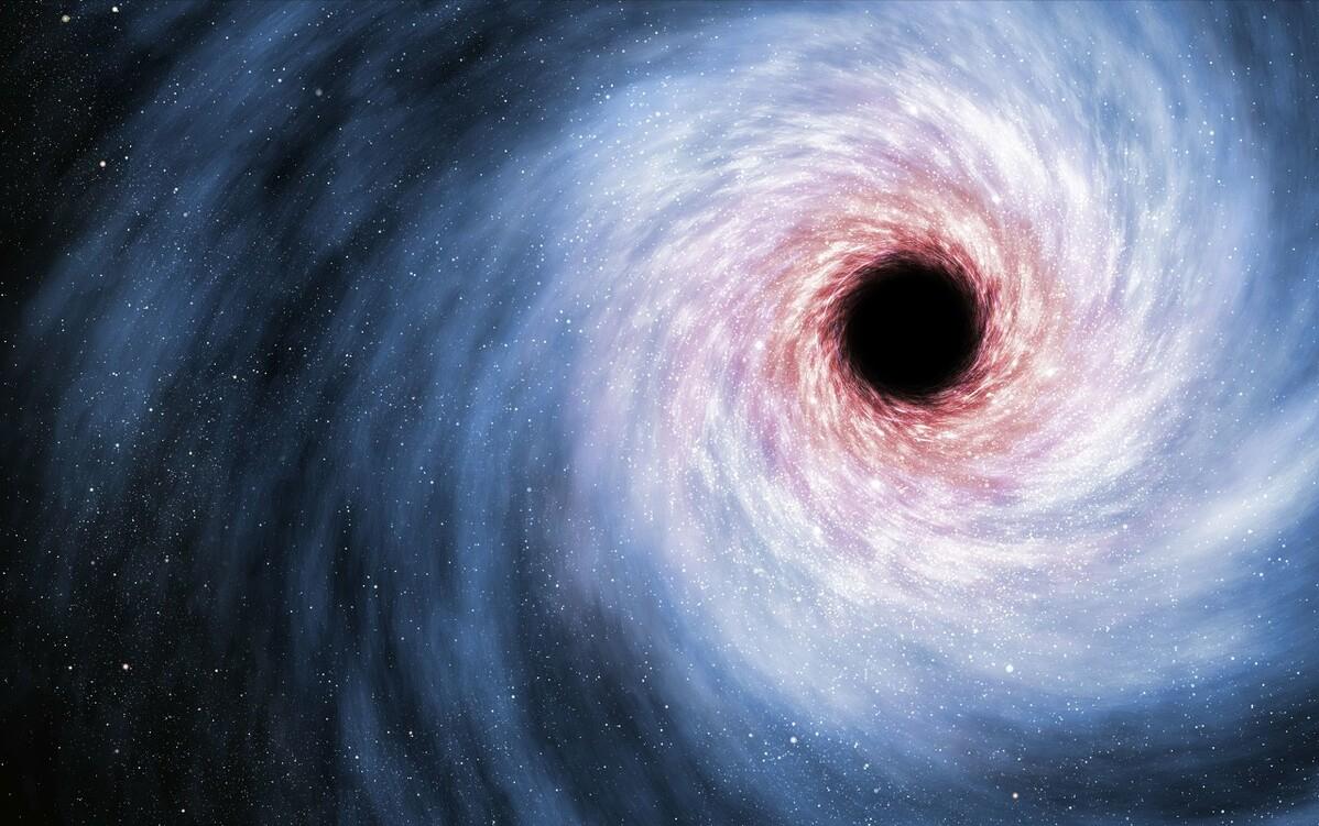 科学家发现罕见巨型黑洞,5500万光年外黑洞怎么拍到的