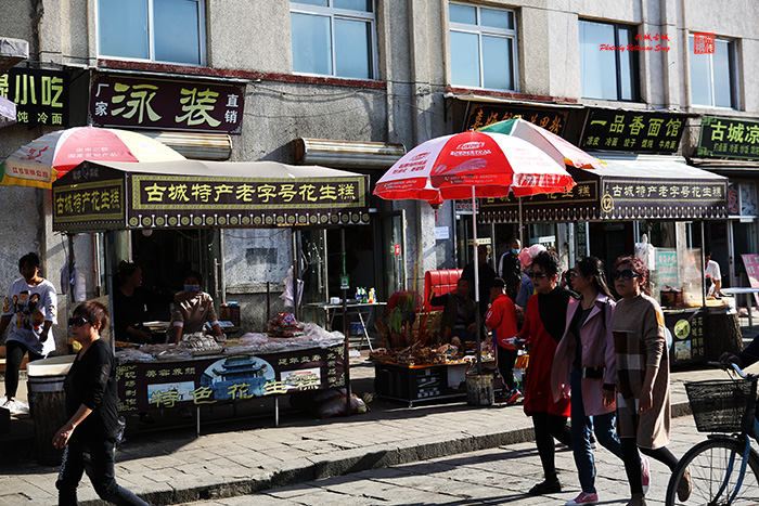 古城夜景兴城古城是中国十佳古城,兴城市古城旅拍