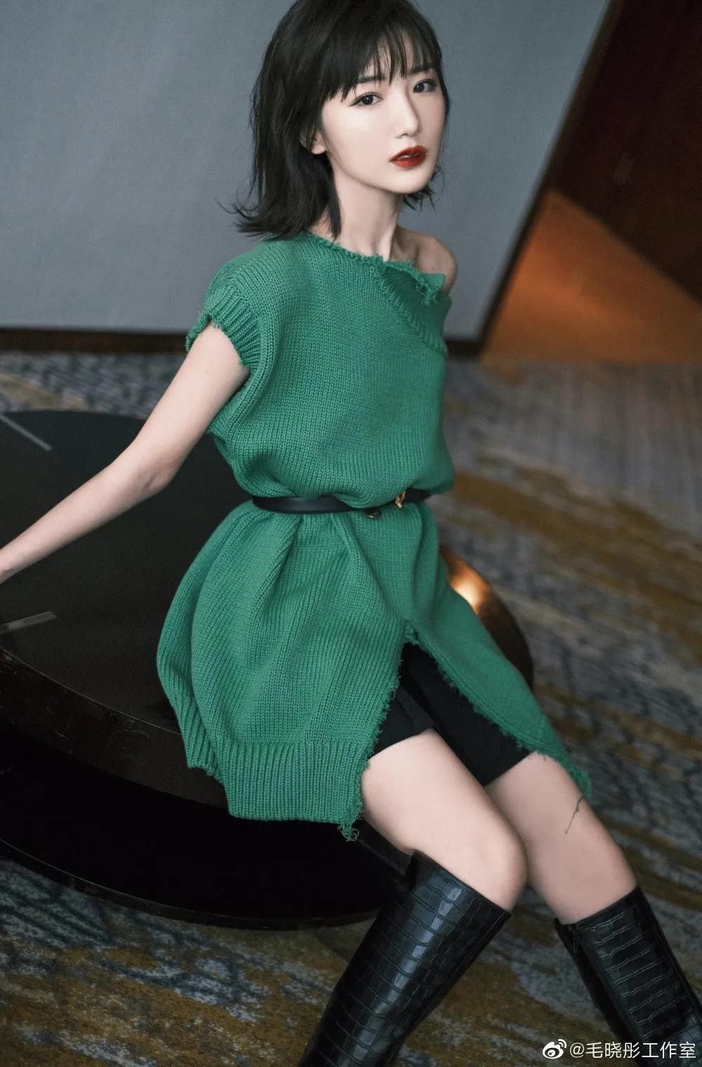 毛晓彤问心同款穿搭,毛晓彤怦然心动20岁穿搭