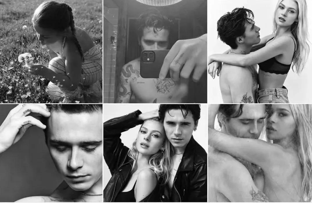 贝克汉姆成长史 (贝克汉姆年轻时和儿子对比)