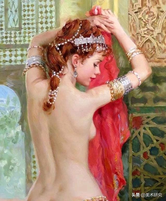 中国国画与西方油画,油画国画对比